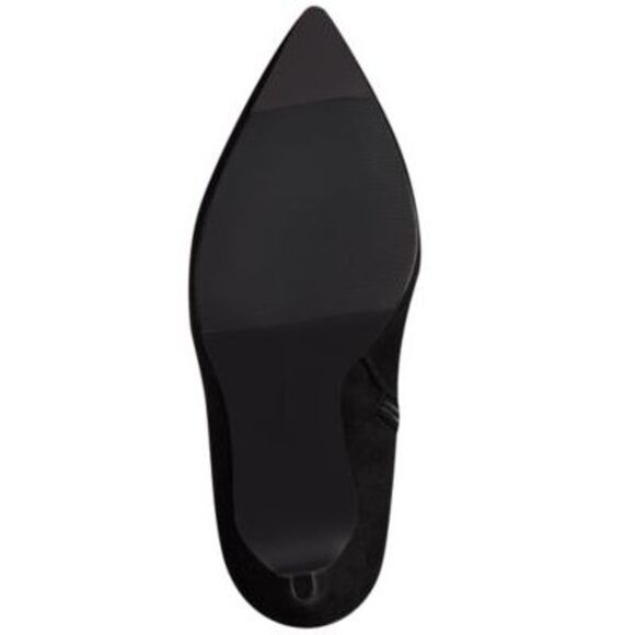 INC Womens Black Cushioned Rajel Pointy Toe Stiletto Zip-Up Dress Boots 10.5 M - Picture 4 of 4